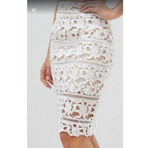 NEW New Look Lace Crochet Skirt